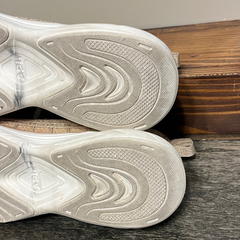 APL X Nastia Liuken TechLoom Zipline Sneakers - Champagne Metallic - Picture 16 of 16